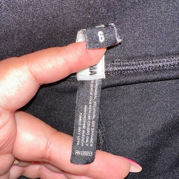 AMERICAN GIANT PONTE KICK FLARE PANT HIGH RISE SZ 6 #S3 - Picture 6 of 6